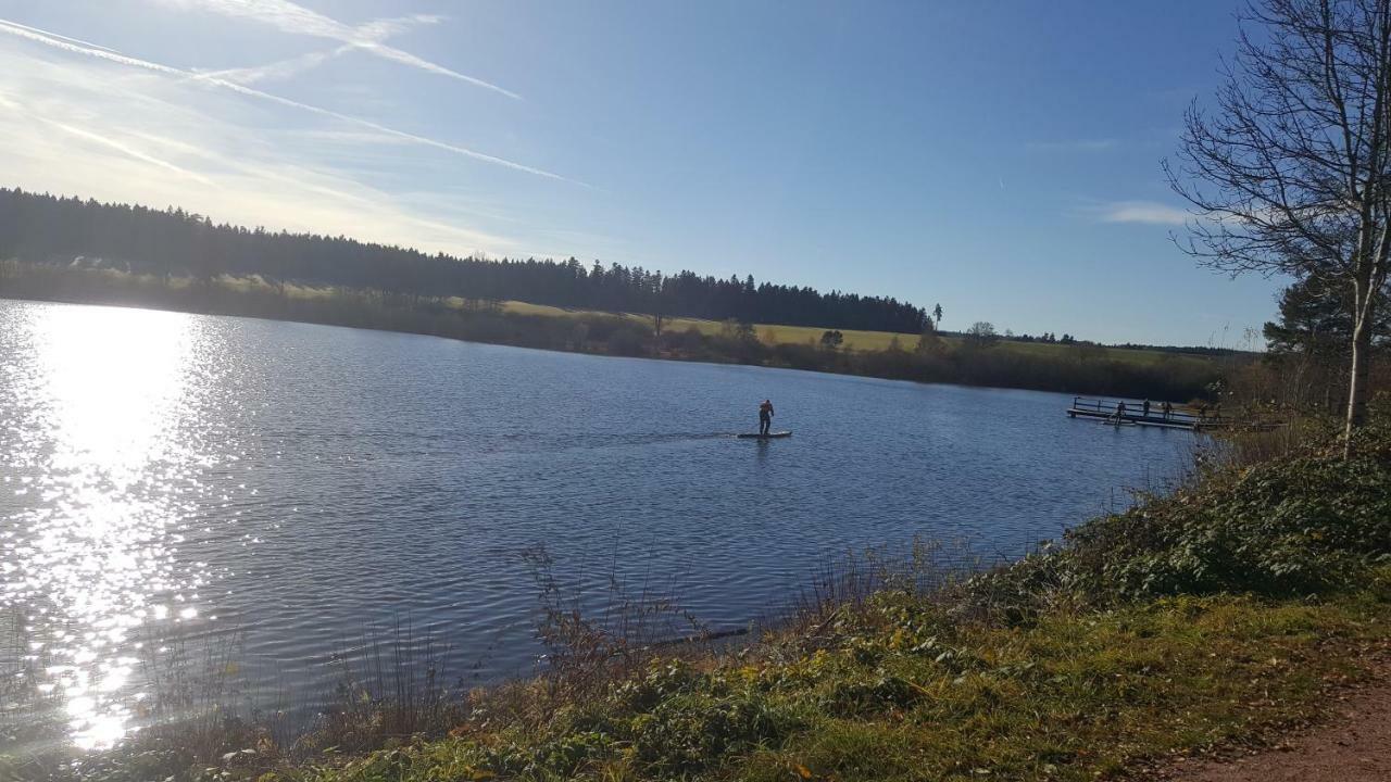 Ferienwohnung Am Kirnbergsee Unterbrand エクステリア 写真